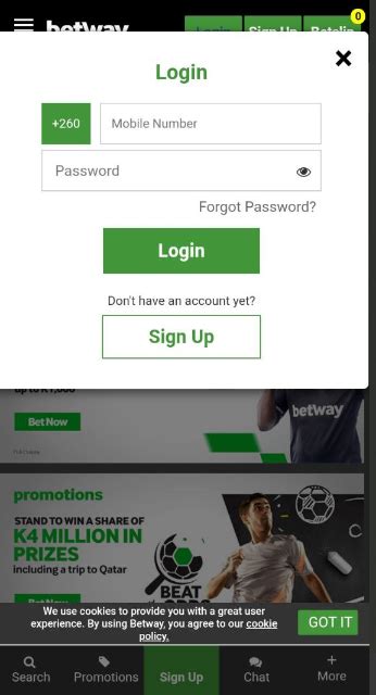 betway zambia registration